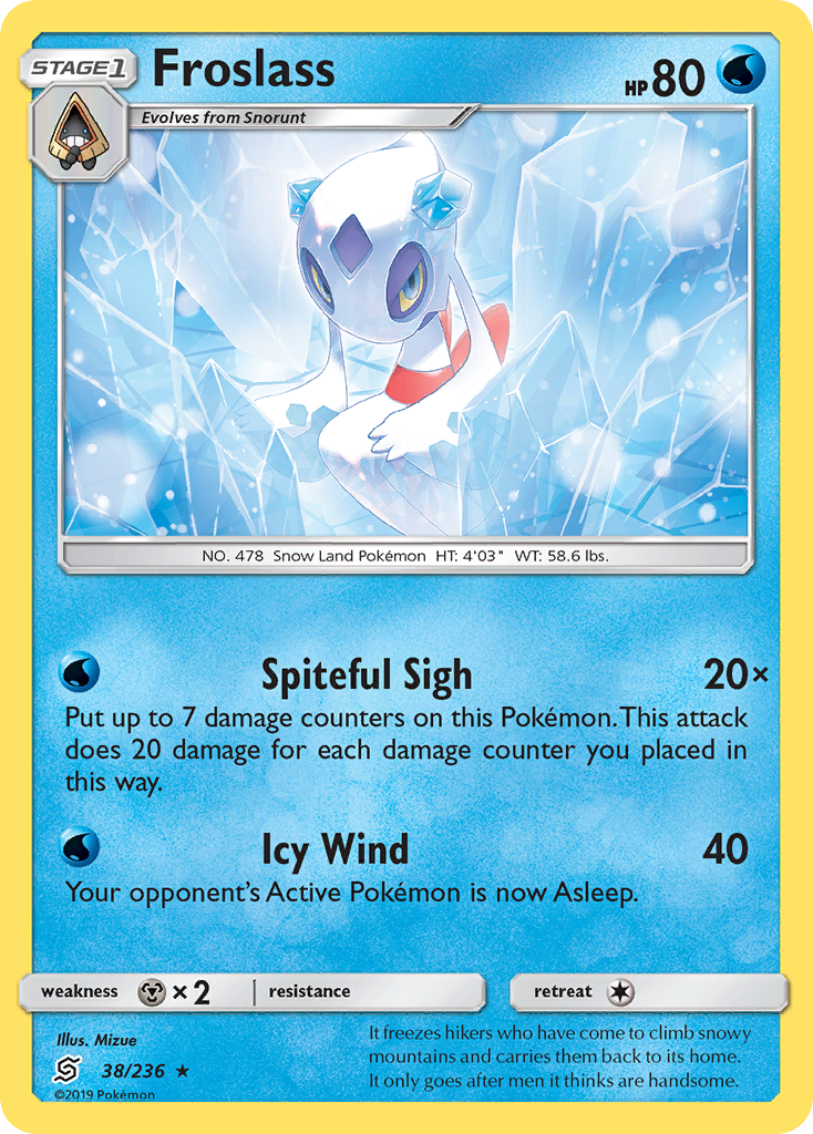 Froslass (38/236) [Sun & Moon: Unified Minds] | Odin's Place