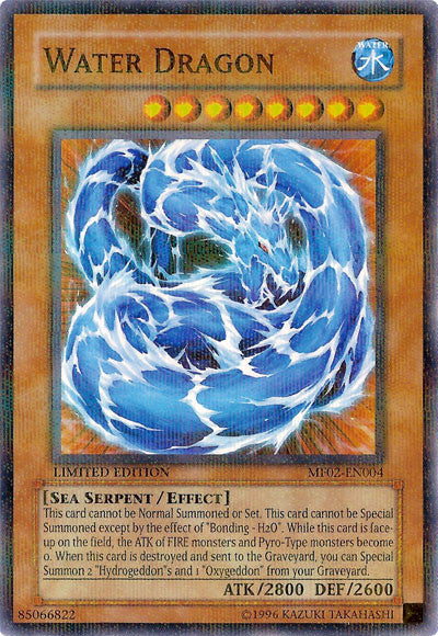 Water Dragon [MF02-EN004] Rare | Odin's Place