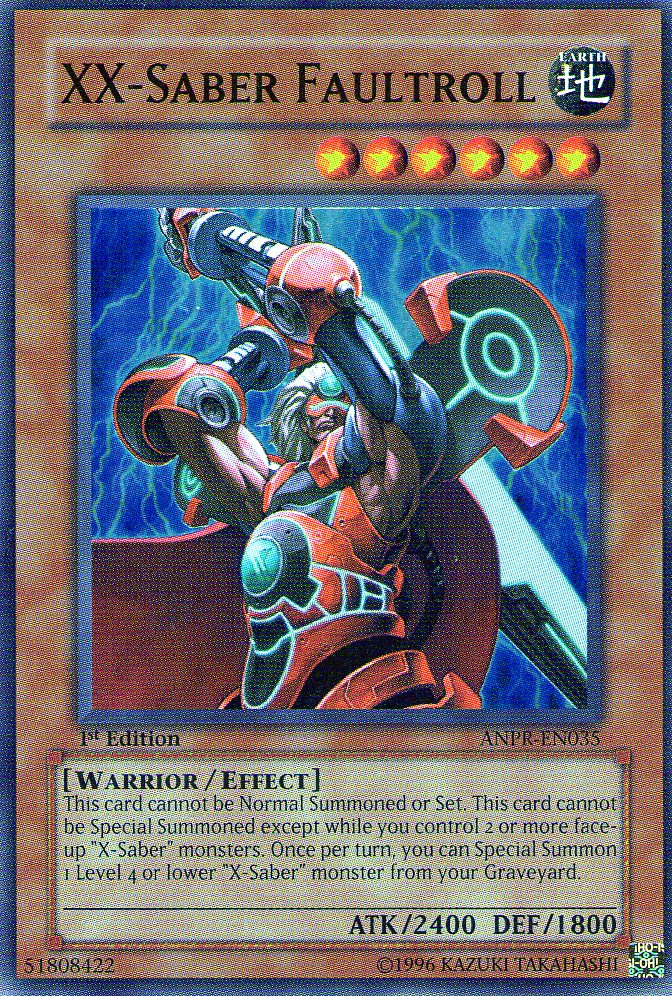 XX-Saber Faultroll [ANPR-EN035] Super Rare | Odin's Place