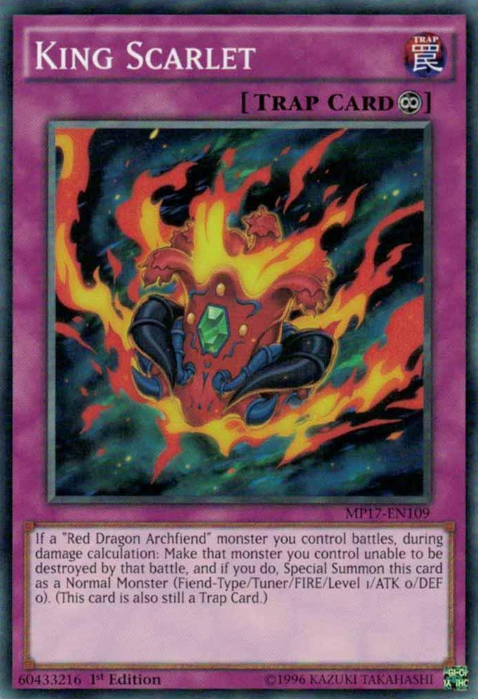 King Scarlet [MP17-EN109] Common | Odin's Place