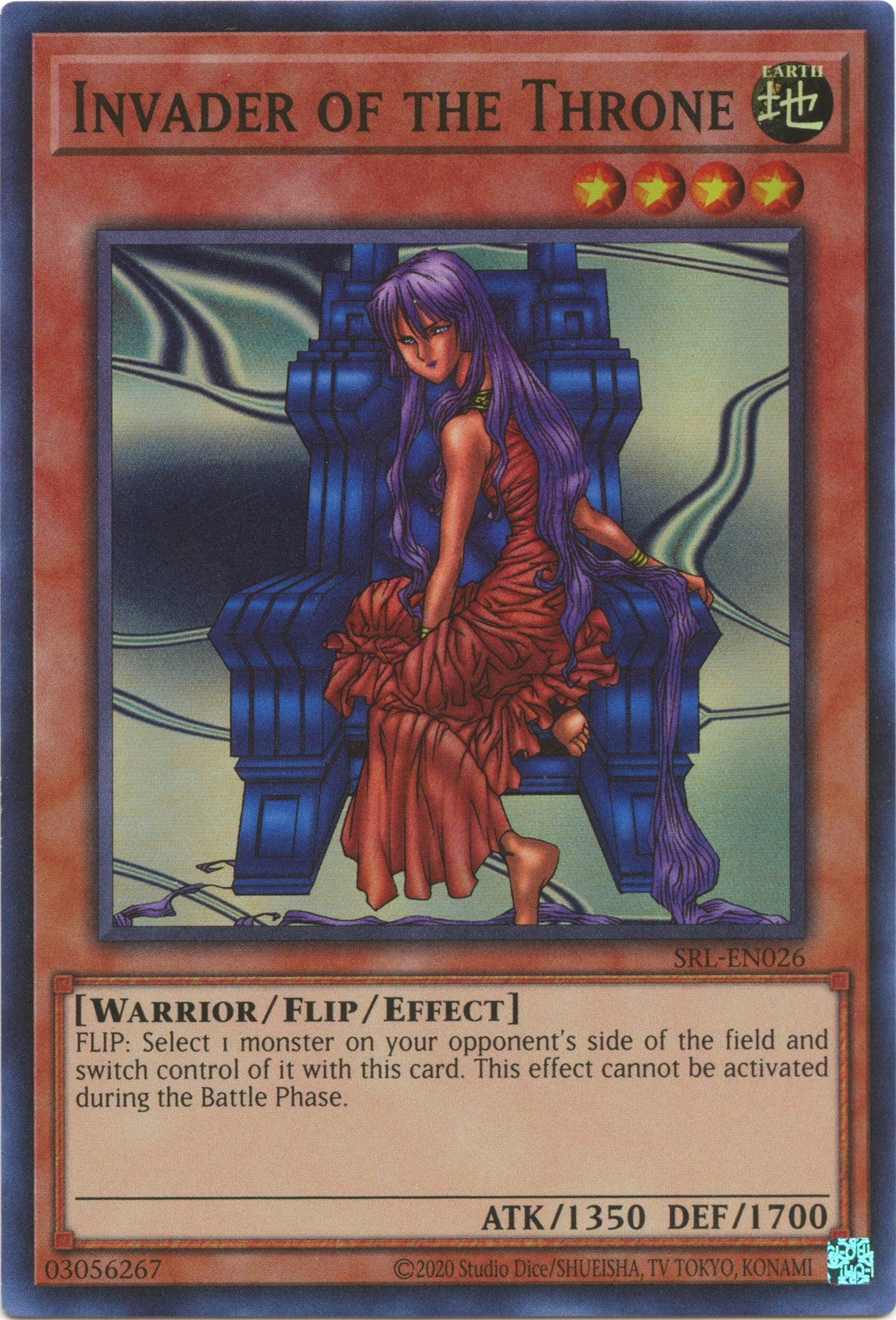 Invader of the Throne (25th Anniversary) [SRL-EN026] Super Rare | Odin's Place