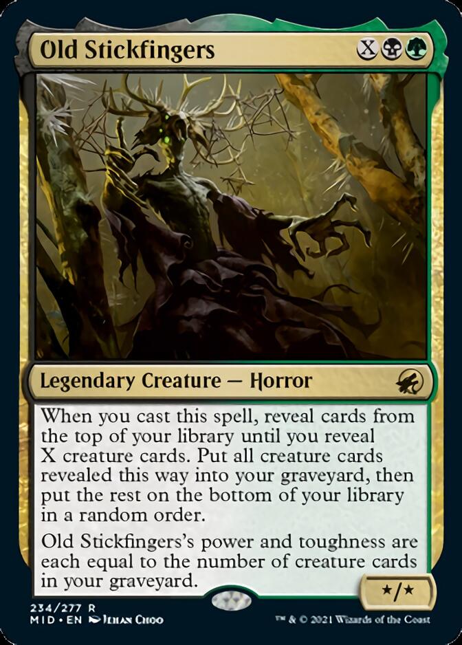 Old Stickfingers [Innistrad: Midnight Hunt] | Odin's Place