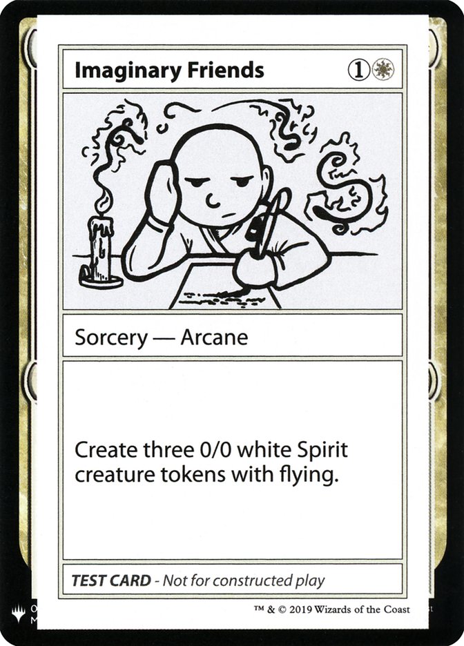 Imaginary Friends [Mystery Booster Playtest Cards] | Odin's Place