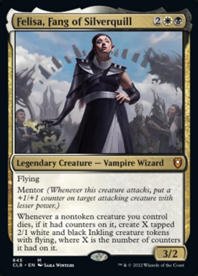 Felisa, Fang of Silverquill [Commander Legends: Battle for Baldur's Gate] | Odin's Place