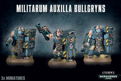 Warhammer 40K: Astra Militarum Auxilla Bullgryns | Odin's Place