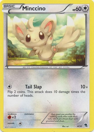 Minccino (4/30) [Black & White: Trainer Kit - Zoroark] | Odin's Place