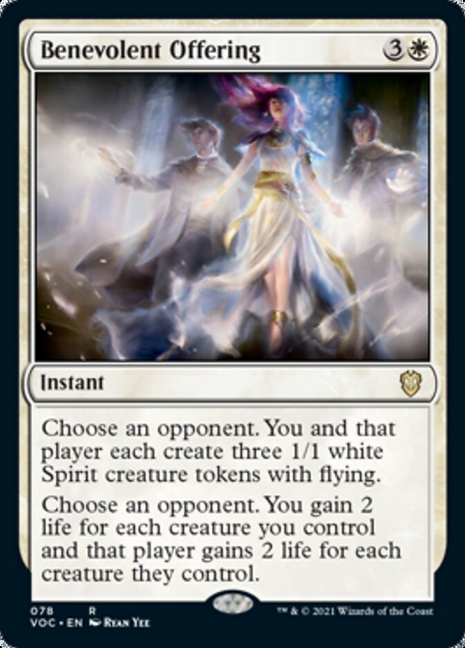 Benevolent Offering [Innistrad: Crimson Vow Commander] | Odin's Place
