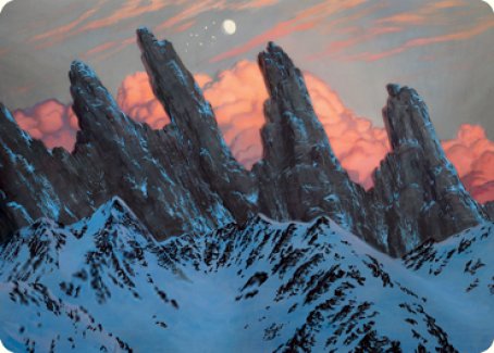 Mountain (275) Art Card [Dungeons & Dragons: Adventures in the Forgotten Realms Art Series] | Odin's Place