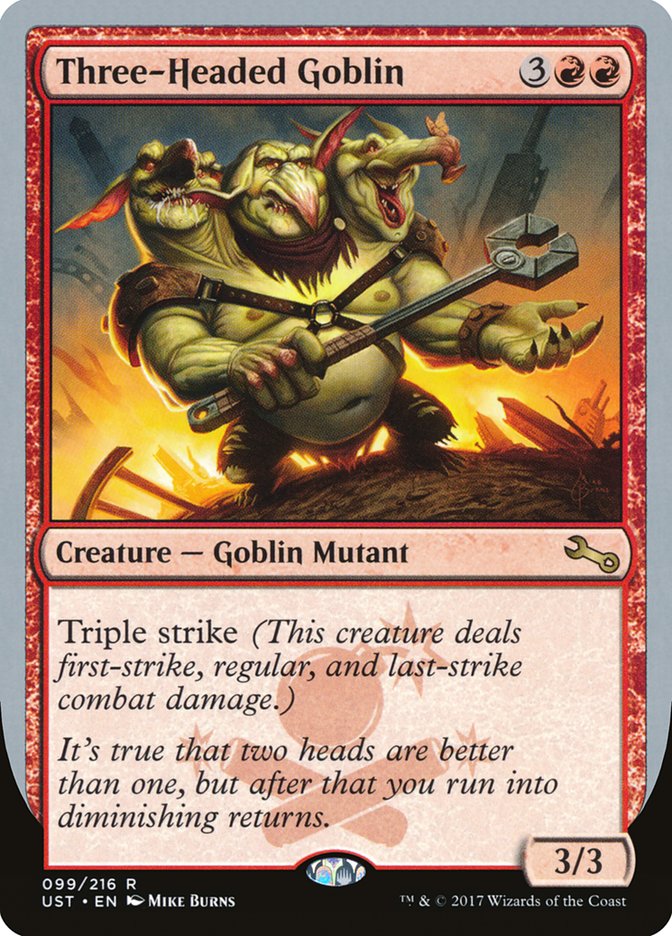 Three-Headed Goblin (99) [Unstable] | Odin's Place