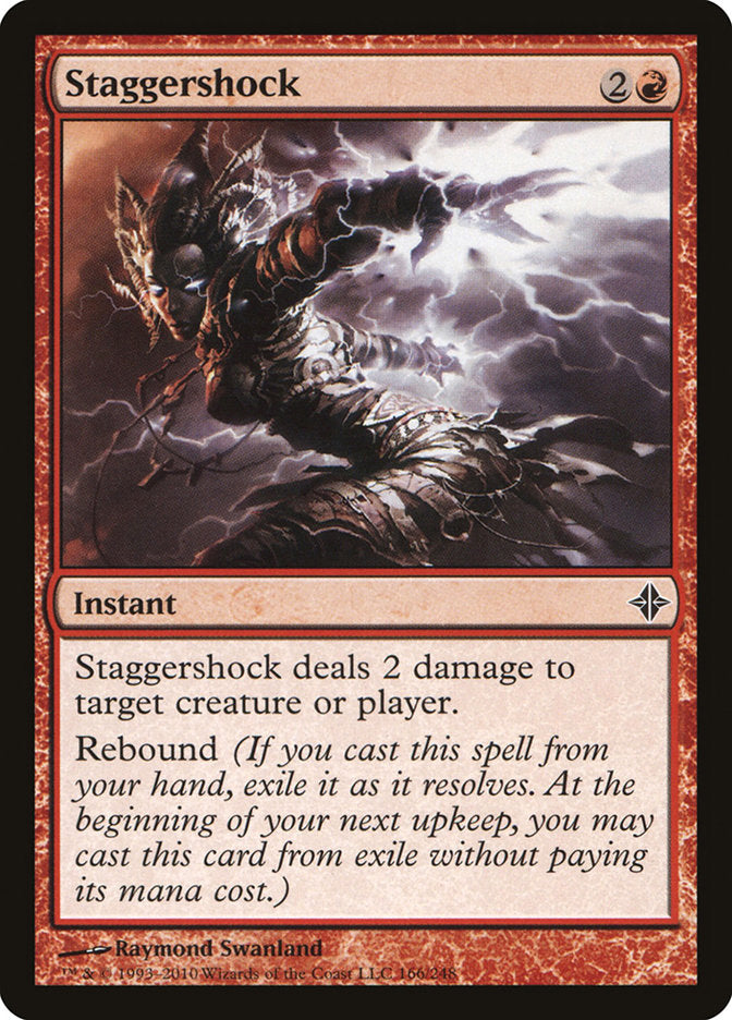 Staggershock (166) [Rise of the Eldrazi] | Odin's Place