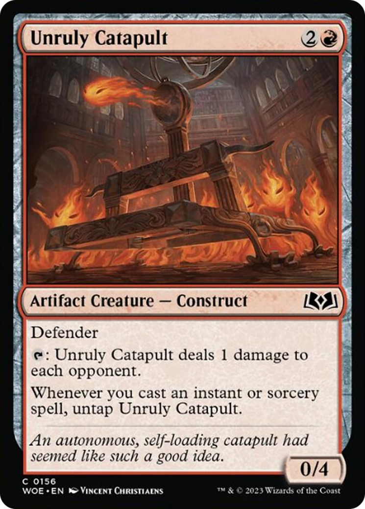 Unruly Catapult [Wilds of Eldraine] | Odin's Place