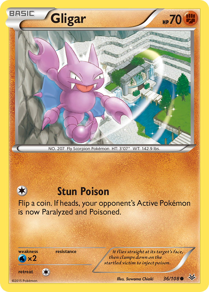 Gligar (36/108) [XY: Roaring Skies] | Odin's Place