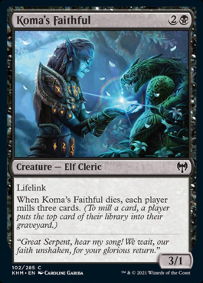 Koma's Faithful [Kaldheim] | Odin's Place