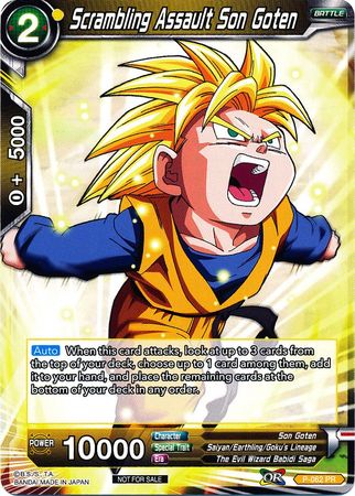 Scrambling Assault Son Goten (P-062) [Promotion Cards] | Odin's Place