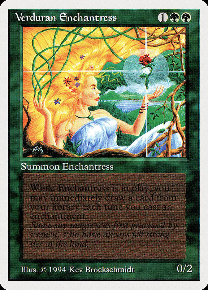 Verduran Enchantress [Summer Magic / Edgar] | Odin's Place