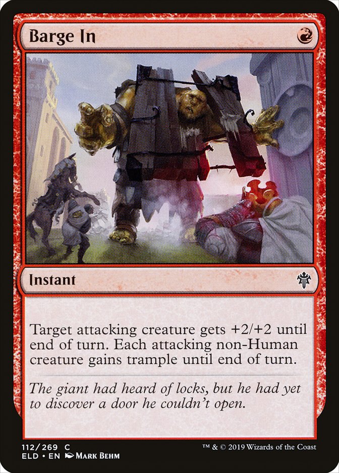 Barge In [Throne of Eldraine] | Odin's Place