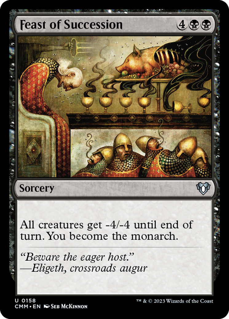 Feast of Succession [Commander Masters] | Odin's Place