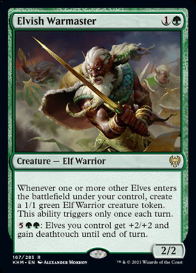 Elvish Warmaster [Kaldheim] | Odin's Place
