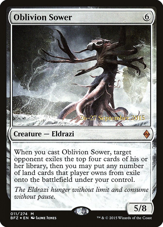Oblivion Sower (11) [Battle for Zendikar Prerelease Promos] | Odin's Place