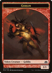 Germ // Goblin Double-Sided Token (7) [Planechase Anthology Tokens] | Odin's Place