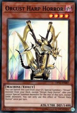 Orcust Harp Horror [OP11-EN007] Super Rare | Odin's Place