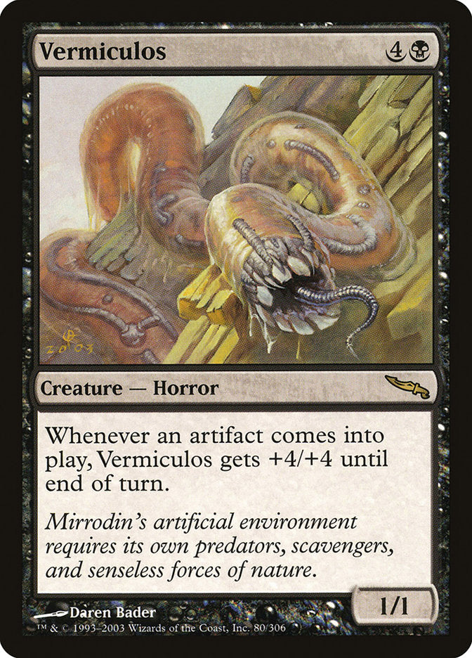 Vermiculos (80) [Mirrodin] | Odin's Place