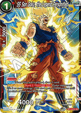 SS Son Goku, the Legend Personified (BT13-012) [Supreme Rivalry] | Odin's Place