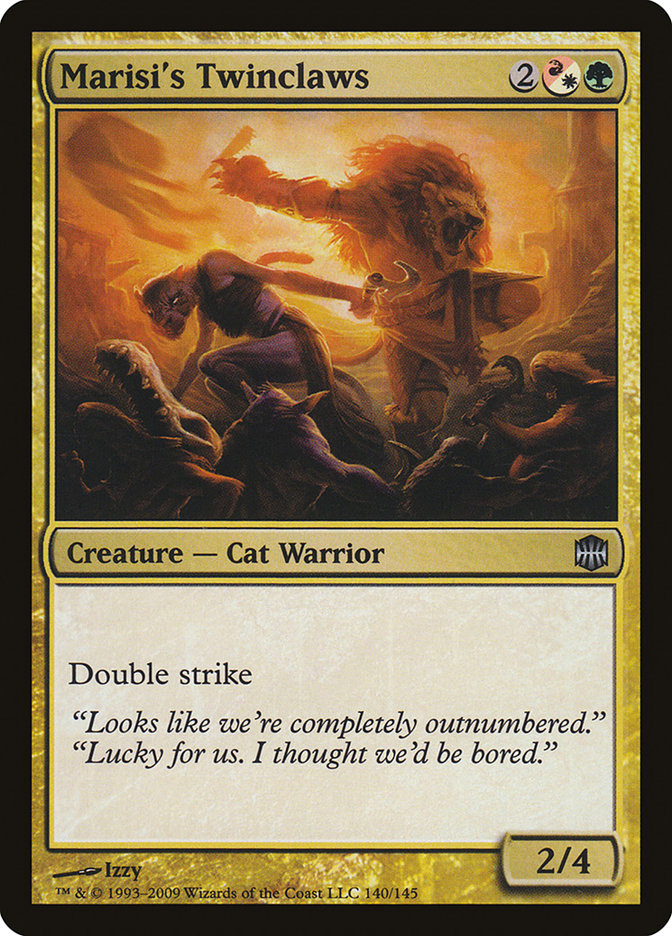 Marisi's Twinclaws (140) [Alara Reborn] | Odin's Place