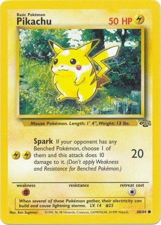 Pikachu (60/64) [Jungle Unlimited] | Odin's Place