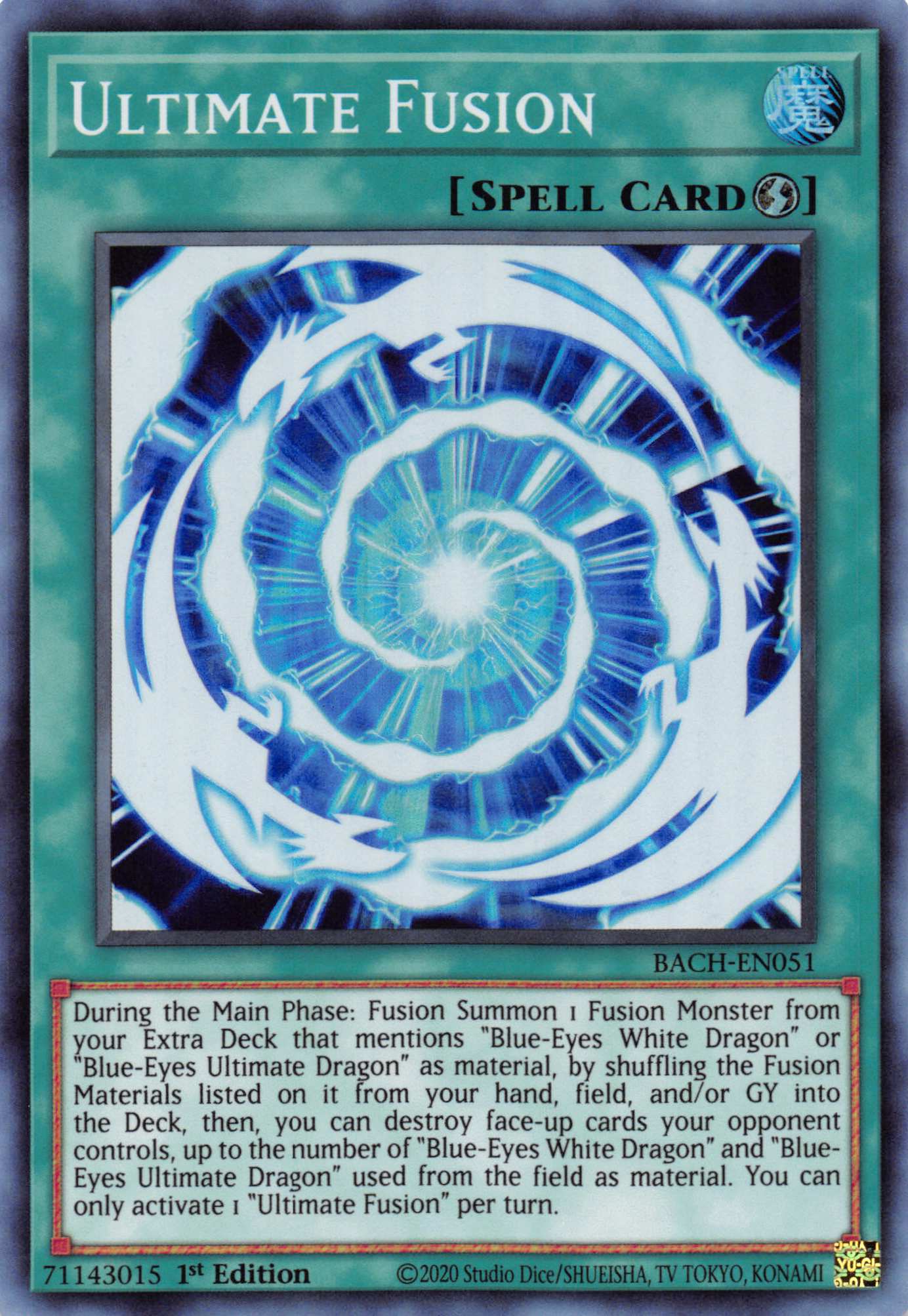 Ultimate Fusion [BACH-EN051] Super Rare | Odin's Place
