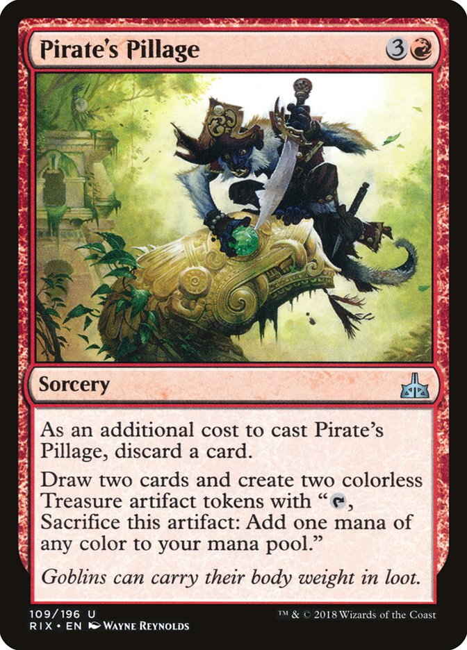 Pirate's Pillage (109) [Rivals of Ixalan] | Odin's Place
