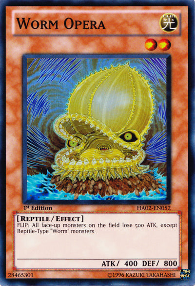 Worm Opera [HA02-EN052] Super Rare | Odin's Place