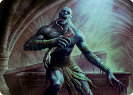 Ghoul Art Card [Dungeons & Dragons: Adventures in the Forgotten Realms Art Series] | Odin's Place