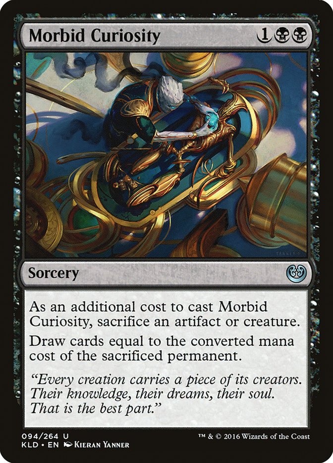 Morbid Curiosity (94) [Kaladesh] | Odin's Place