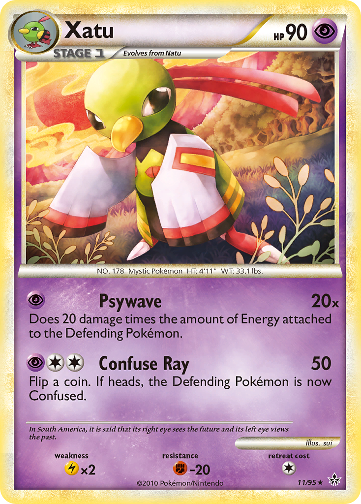 Xatu (11/95) [HeartGold & SoulSilver: Unleashed] | Odin's Place