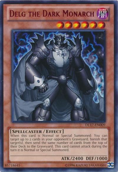 Delg the Dark Monarch (Red) [DL17-EN009] Rare | Odin's Place