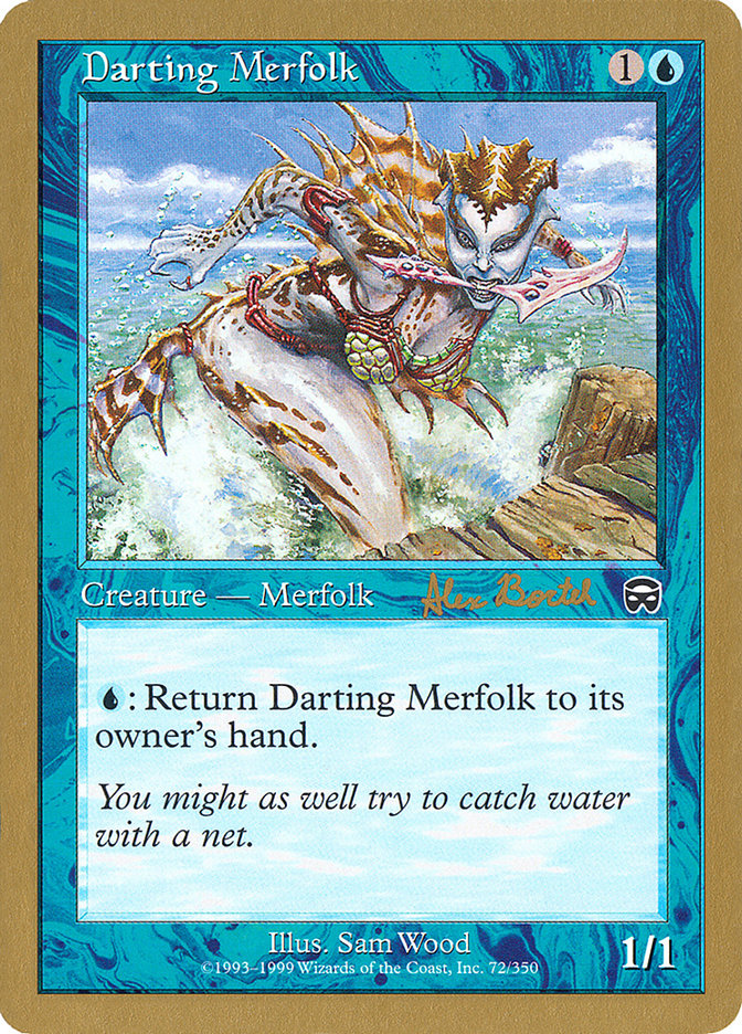Darting Merfolk (Alex Borteh) [World Championship Decks 2001] | Odin's Place
