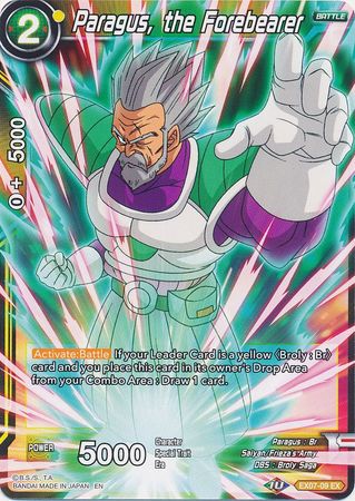 Paragus, the Forebearer (EX07-09) [Magnificent Collection Fusion Hero] | Odin's Place