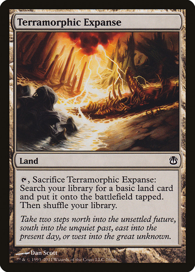 Terramorphic Expanse (76) [Duel Decks: Ajani vs. Nicol Bolas] | Odin's Place