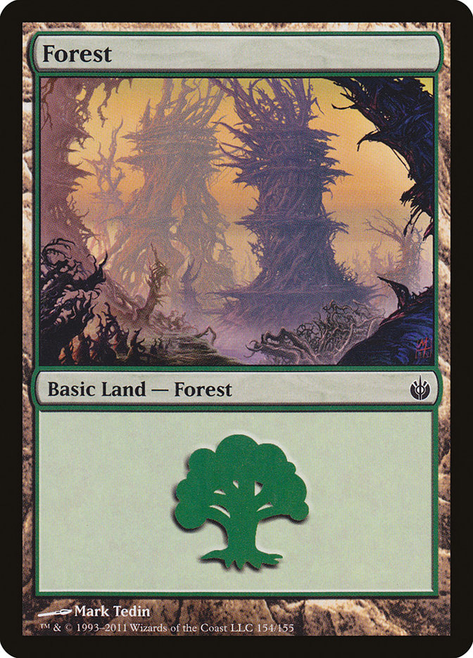 Forest (154) [Mirrodin Besieged] | Odin's Place