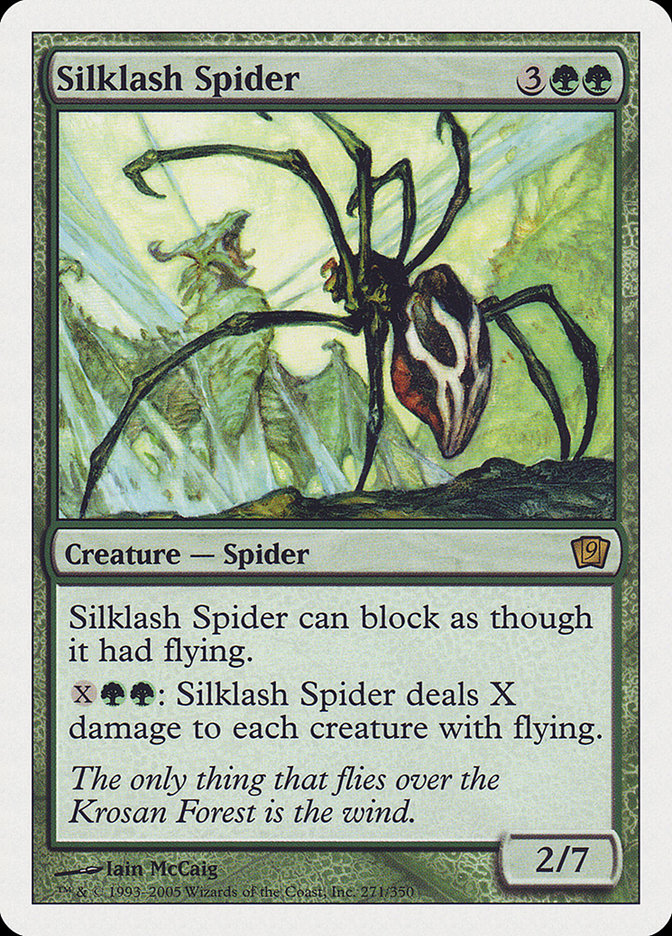 Silklash Spider (271) [Ninth Edition] | Odin's Place