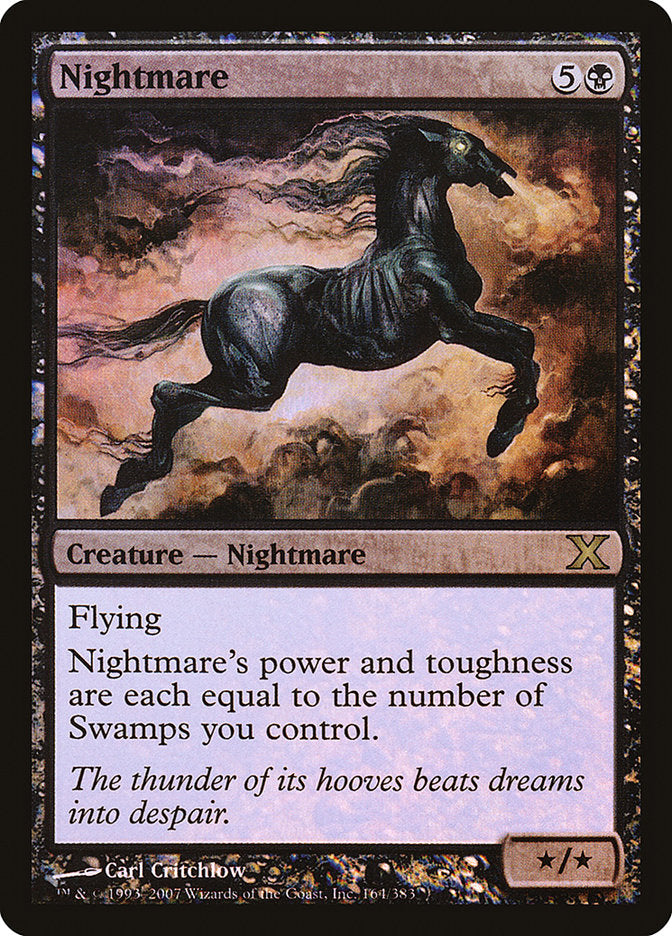 Nightmare (Premium Foil) [Tenth Edition] | Odin's Place