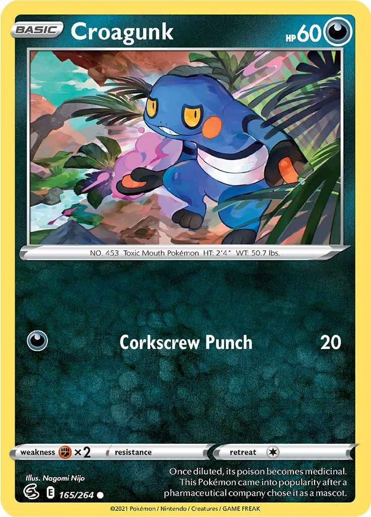 Croagunk (165/264) [Sword & Shield: Fusion Strike] | Odin's Place