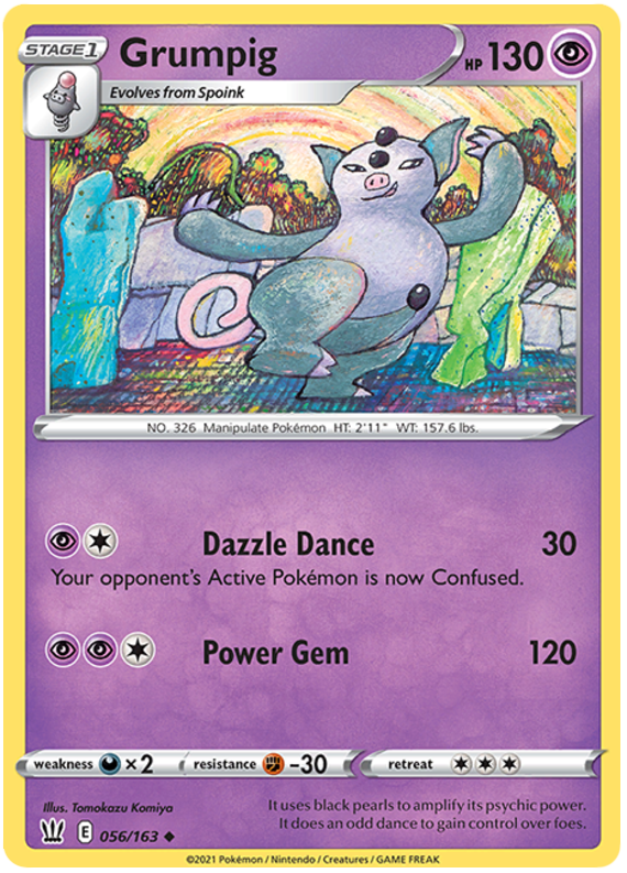 Grumpig (056/163) [Sword & Shield: Battle Styles] | Odin's Place