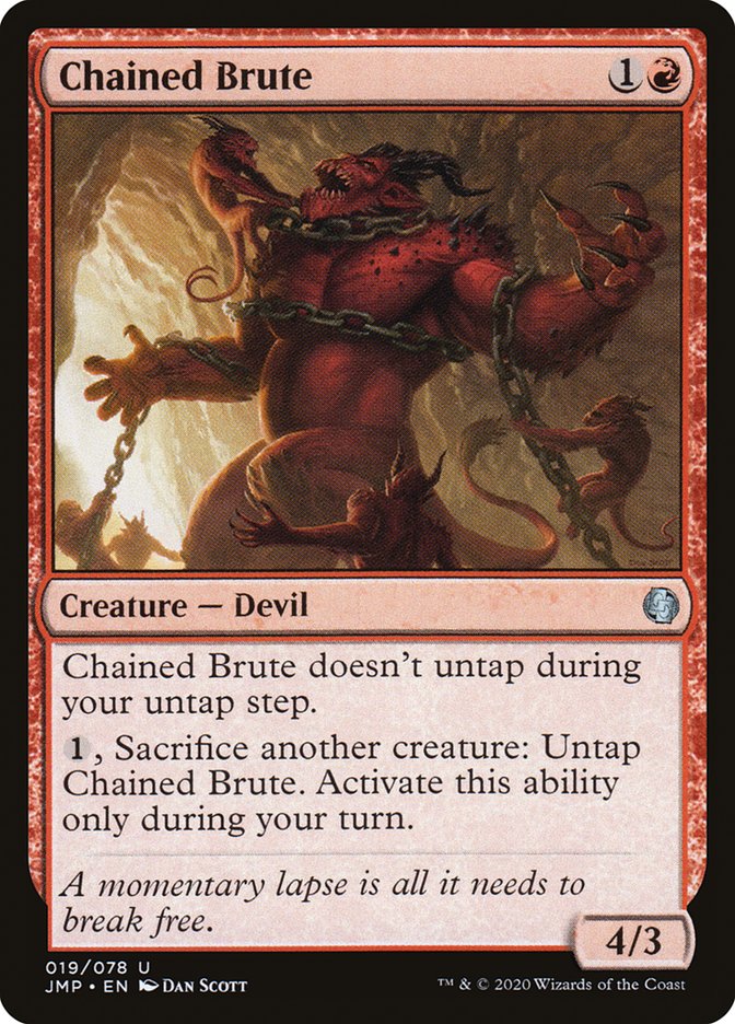 Chained Brute [Jumpstart] | Odin's Place