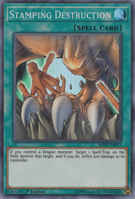 Stamping Destruction [MYFI-EN051] Super Rare | Odin's Place