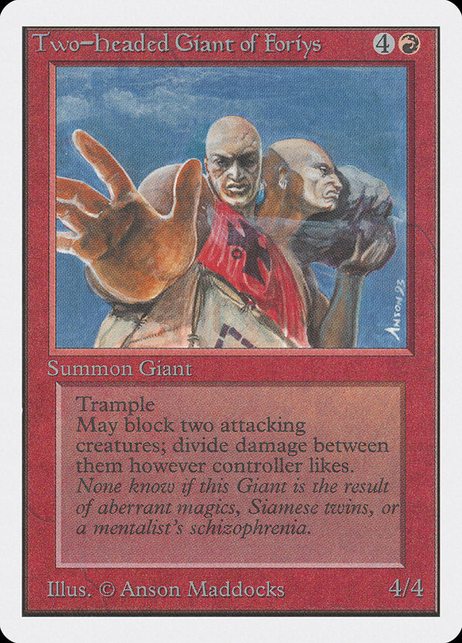 Two-Headed Giant of Foriys (180) [Unlimited Edition] | Odin's Place