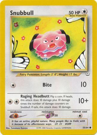 Snubbull (55/64) [Neo Revelation Unlimited] | Odin's Place