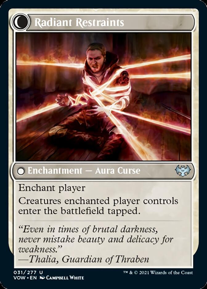 Radiant Grace // Radiant Restraints [Innistrad: Crimson Vow] | Odin's Place