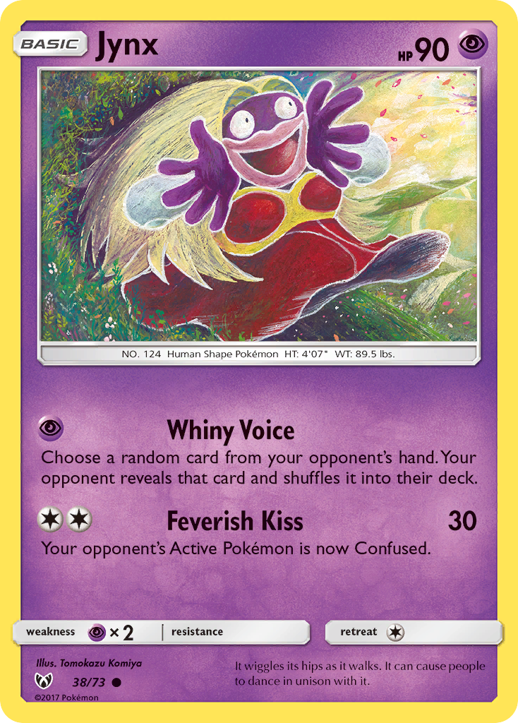 Jynx (38/73) [Sun & Moon: Shining Legends] | Odin's Place